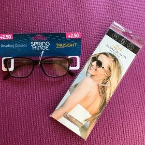 🌼👓🌼 2.50 Reading Glasses & Eyewear Chain 🌼👓🌼